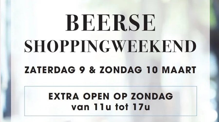 shoppingweekend-maart-2024 Beerse